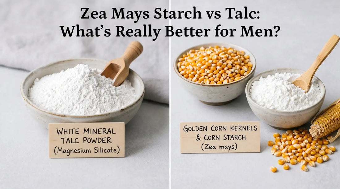 Zea Mays Starch vs Talc: What’s Really Better for Men?