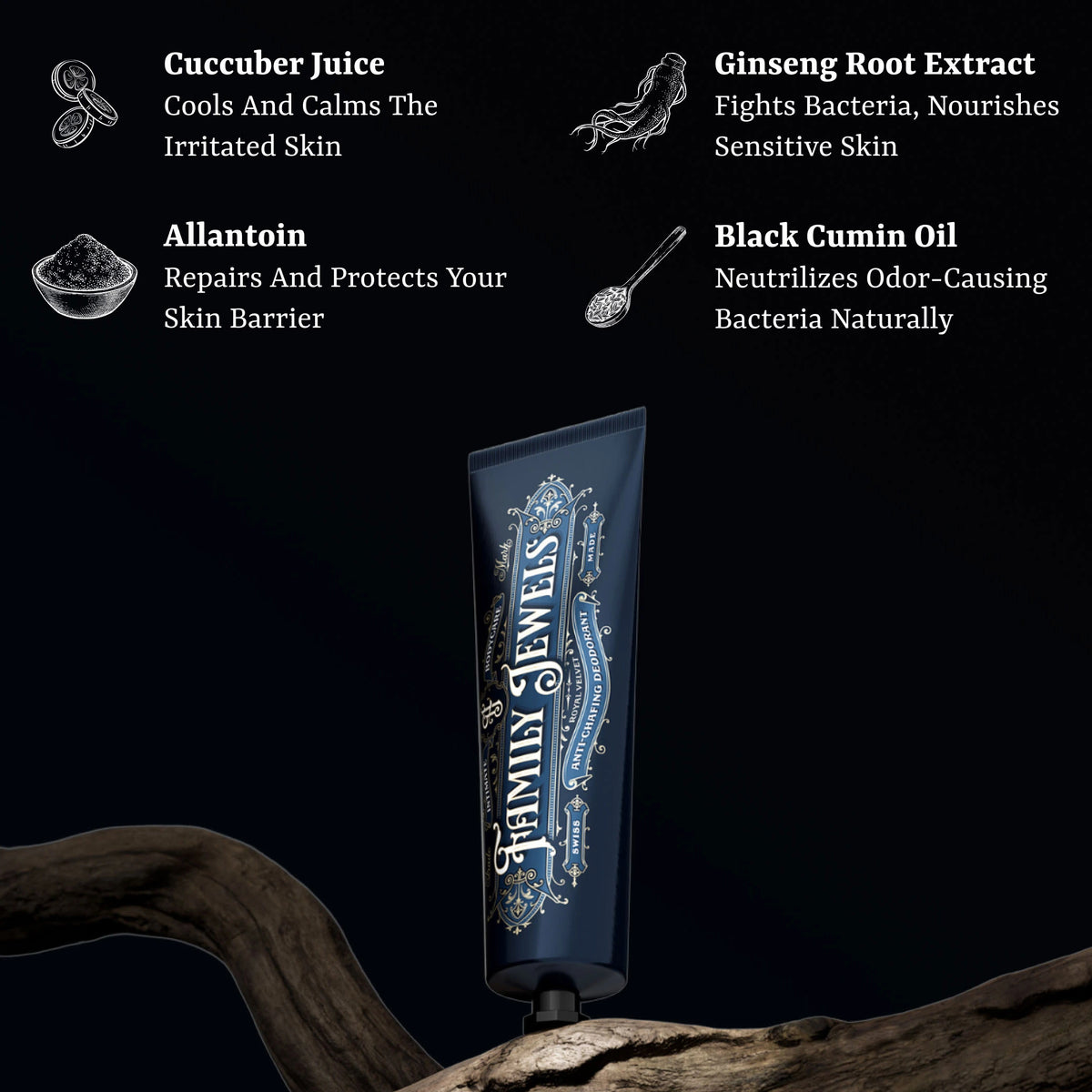 Family Jewels - Anti Chafing Deodorant